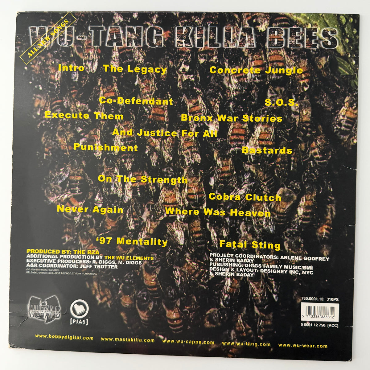 RZA Presents Wu-Tang Killa Bees – The Swarm (Volume 1)