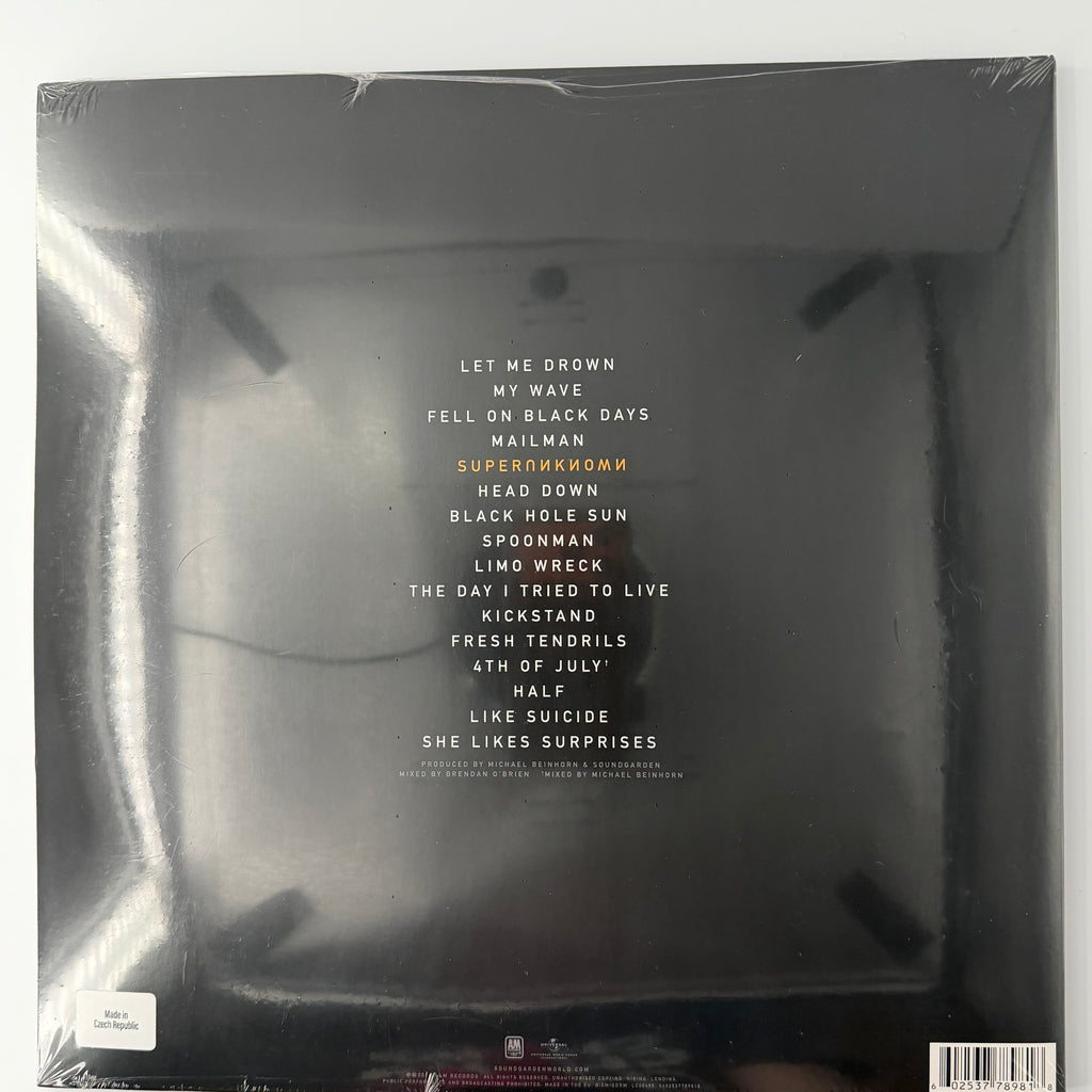 Superunknown actual item photo 2