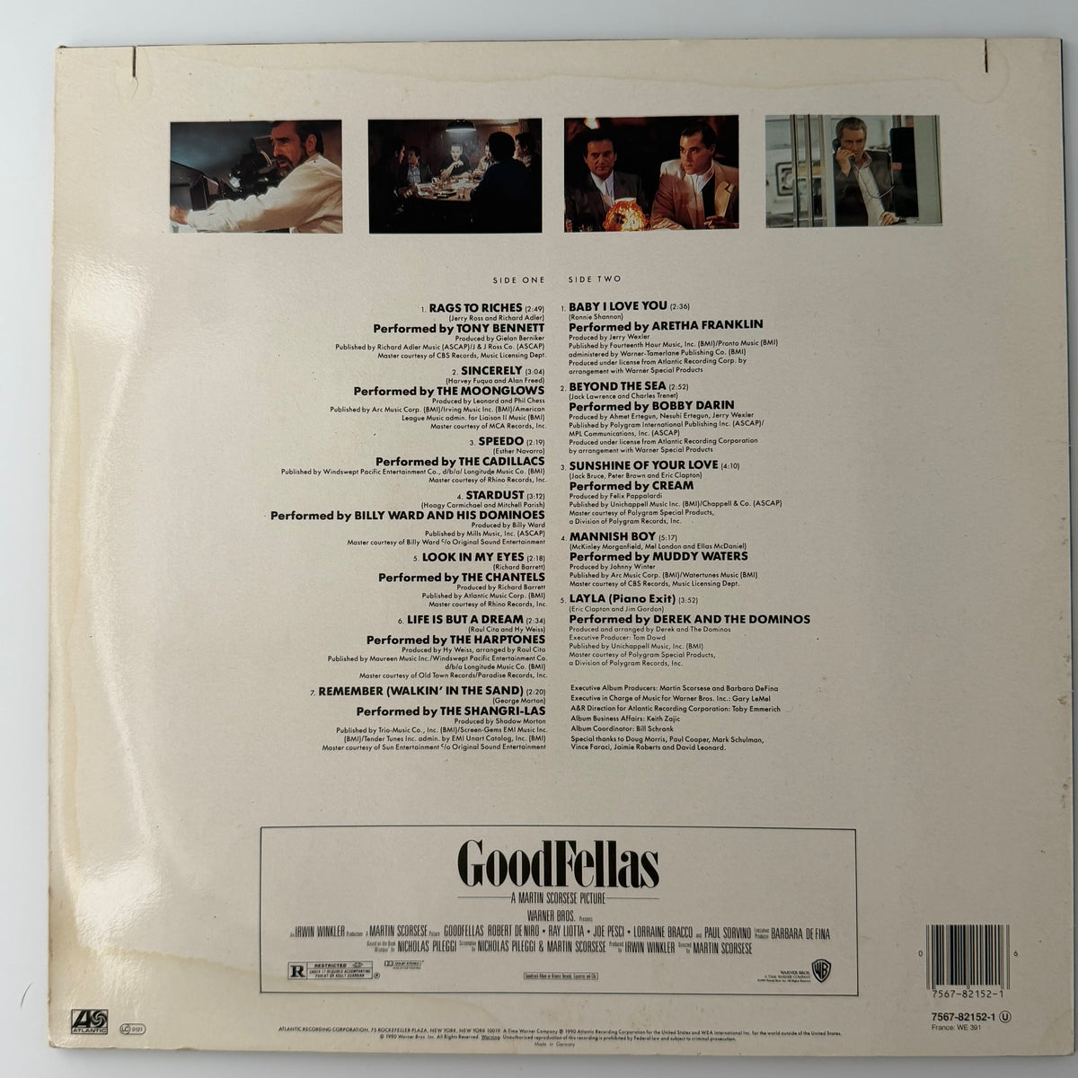 Goodfellas (Music From The Motion Picture) actual item photo 2