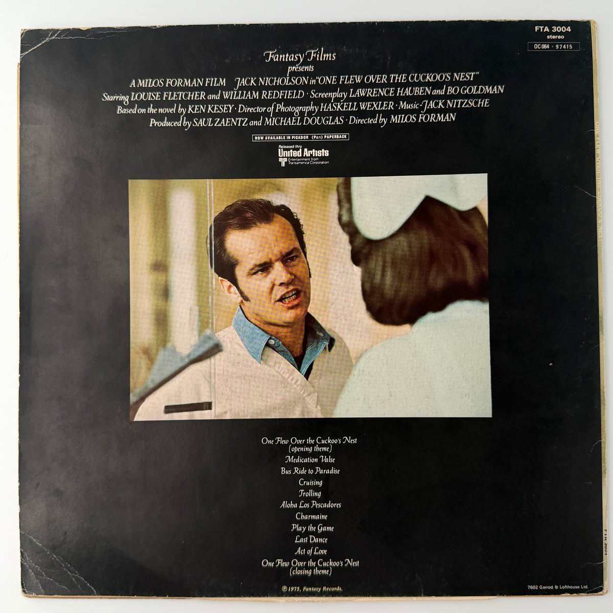 Soundtrack Recording From The Film : One Flew Over The Cuckoo's Nest actual item photo 2