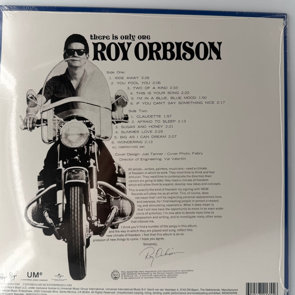 There Is Only One Roy Orbison actual item photo 2