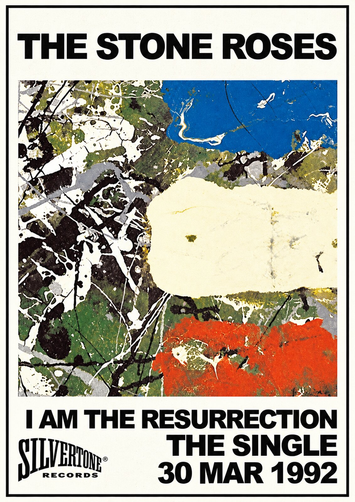 The Stone Roses — I Am the Resurrection — March 1992 A3 Art Print