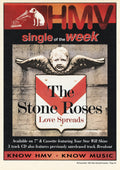 The Stone Roses — Love Spreads — HMV A3 Art Print