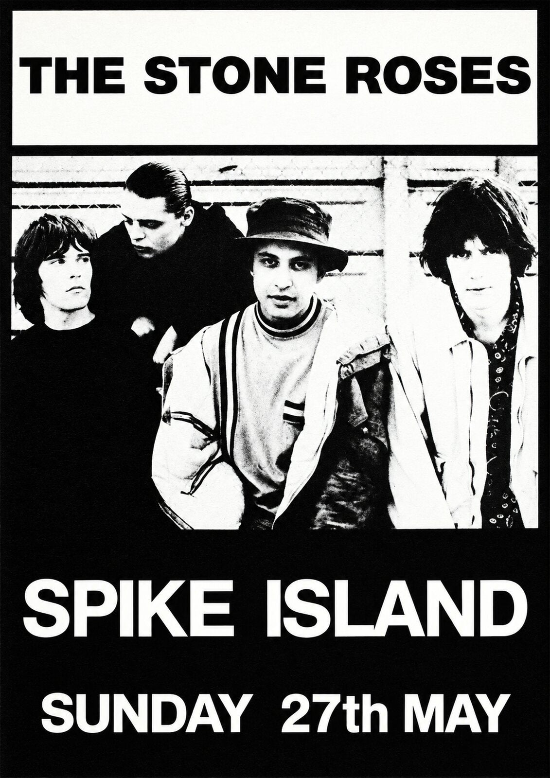 The Stone Roses — Spike Island A3 Art Print