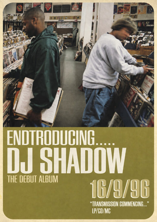 DJ Shadow — Endtroducing... A3 Art Print