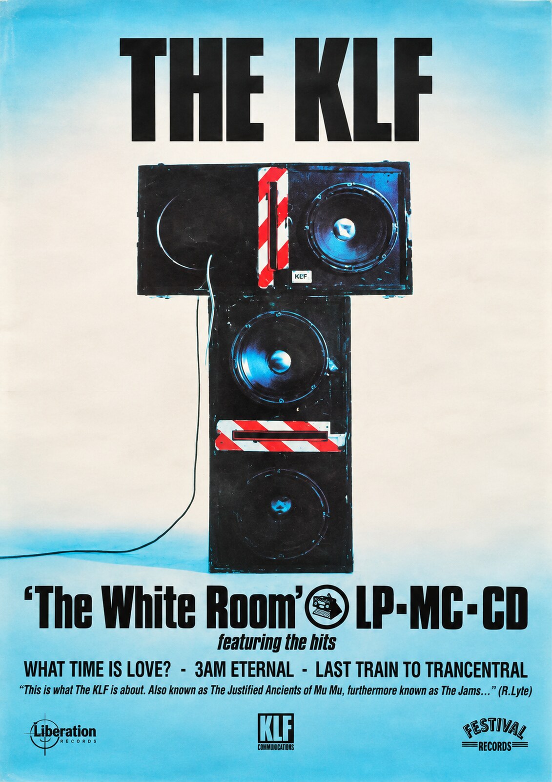 The KLF — The White Room A3 Art Print