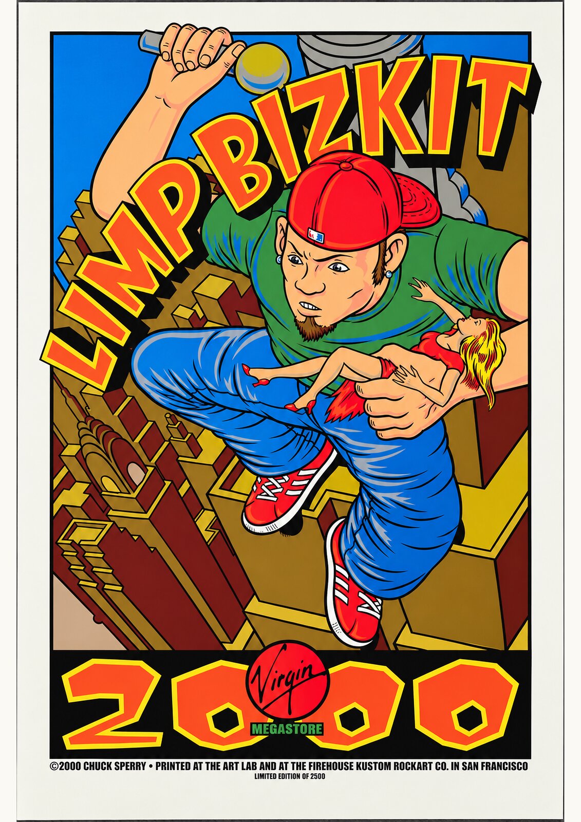 Limp Bizkit — 2000 A3 Art Print