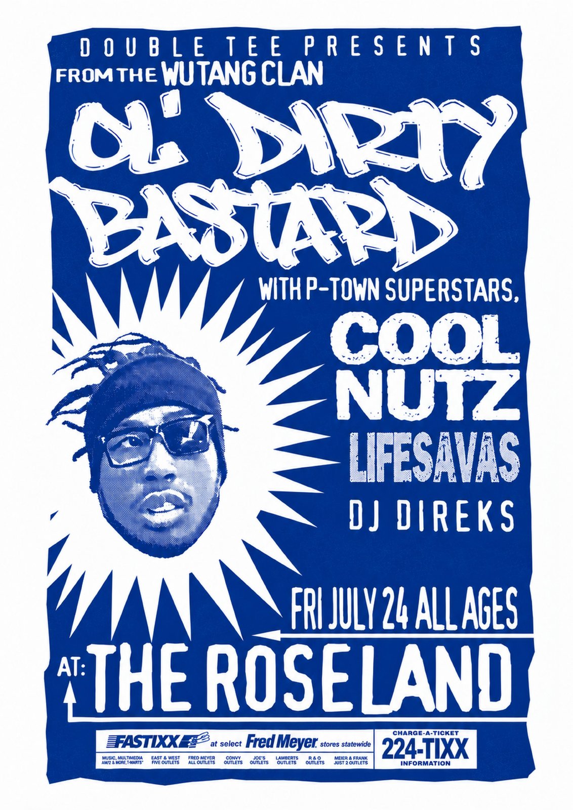 Ol' Dirty Bastard — Roseland A3 Art Print