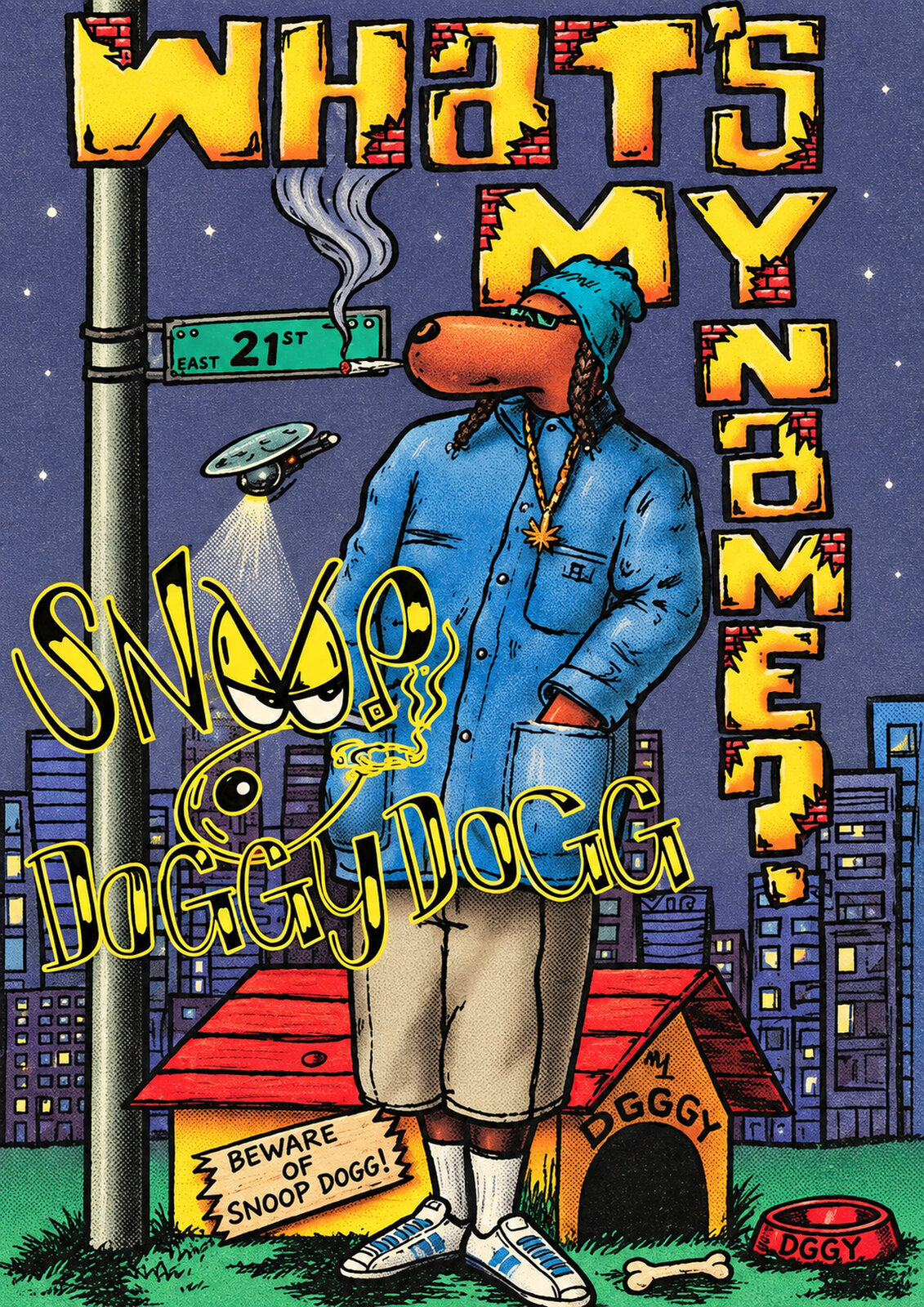 Snoop Doggy Dogg — What's My Name? A3 Art Print